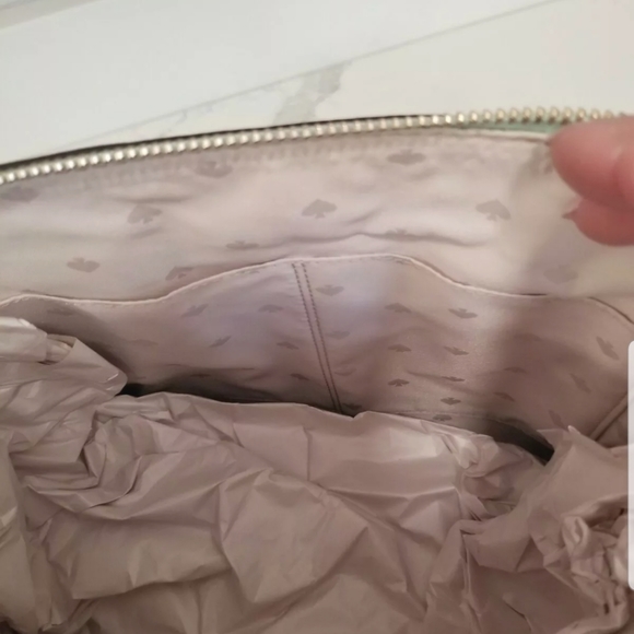 SOLD! NWT Kate Spade♠️Medium Dome Satchel Spring Meadow - Picture 10 of 10